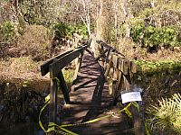 Bridge Over Reedy Creek Closed