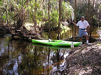 Kayaking Reedy Creek