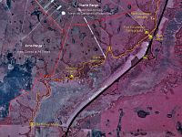 Infrared Aerial Map of Fort Kissimmee (South)