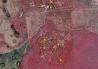 Color Intrared Aerial Map