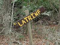 Latrine Sign