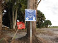 Camp Sign at North Indian Field