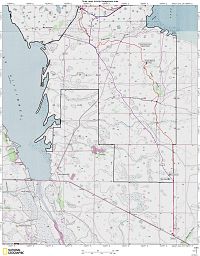Topo Map - South Section