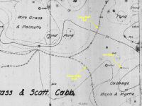 1920 Survey Map of Joe Camp