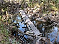 Tootoosahatchee Bridge Adrift in 2012