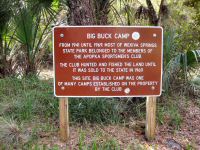 Big Buck Camp Sign